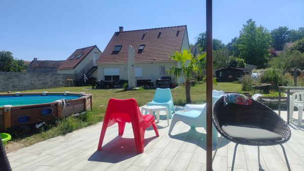 Simple maison au calme à 50 kms de Paris