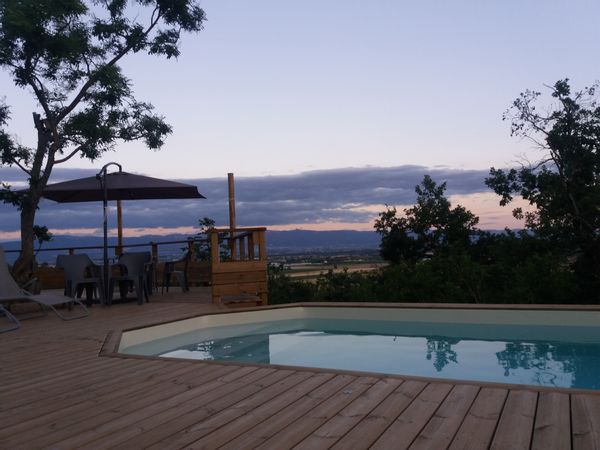 Vue sur Vercors Maison au calme dans la Drôme des Collines