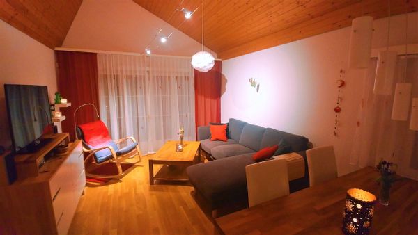 Appartement de montagne confortable avec une vue magnifique sur les Alpes