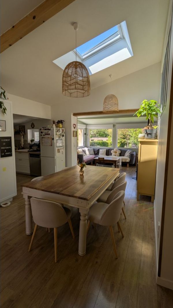 A proximité du Marais Poitevin, la maison de Johanna, Aurèle et Milo