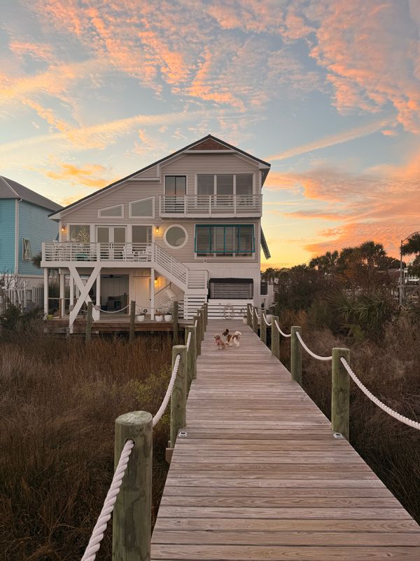 Beautiful waterfront home with private dock