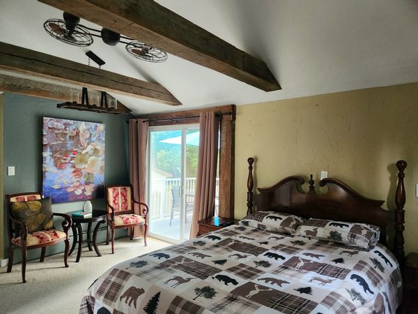 The Willow Room (this listing is for a large bed-and-breakfast room with private balcony only)