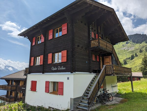 Wohnung im Chalet Walker Riederalp mit Bergsicht