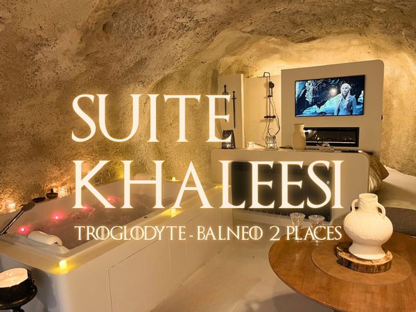 La Suite Khaleesi | Troglodyte | Balnéo 2 places