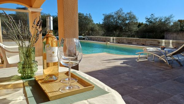 Villa Fleur d'Amandier is een vakantiehuis nabij Lac St Croix en Gorge du Verdon met privé-zwembad