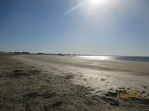 La plage, le calme...