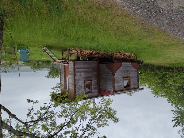 roulotte à la campagne