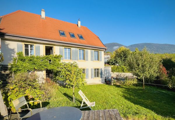 Entre lac et montagne