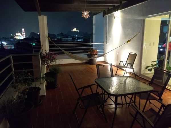 Penthouse in Cholula, Puebla downtown with spectacular view!!!