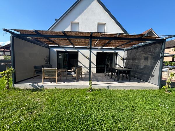 Maison familiale cosy en Centre Alsace. Pour les  échanges réciproques >> allergie aux chats ici :(