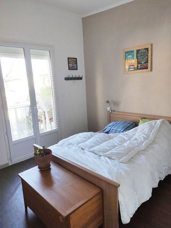 chambre d'amis avec balcon