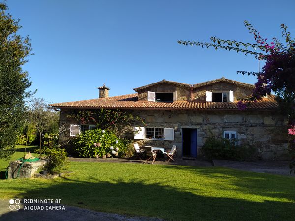 Maison de campagne près de la plage. Baiona/ Galicia / Espagne.