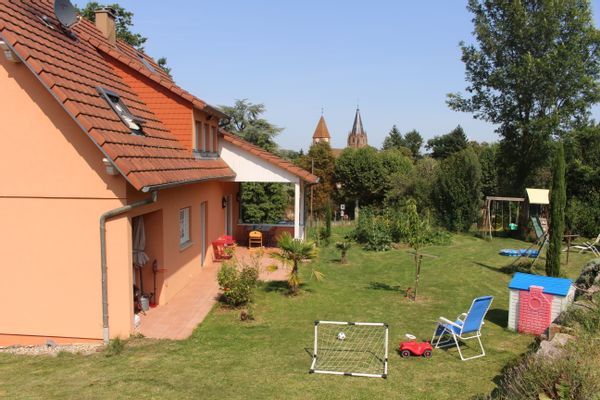 Maison moderne dans le parc régional des Vosges du Nord