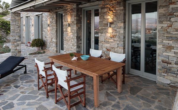 Private Seaview Villa with Pool in Stelida, Naxos