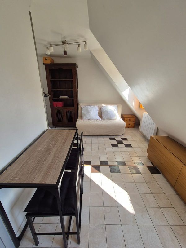 Un studio sous les toits parisiens
