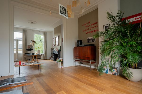 Spacious artistic two store apartment