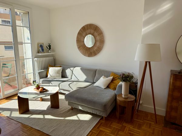 Appartement cosy et très lumineux au coeur de Marseille 8ème, proche de la plage