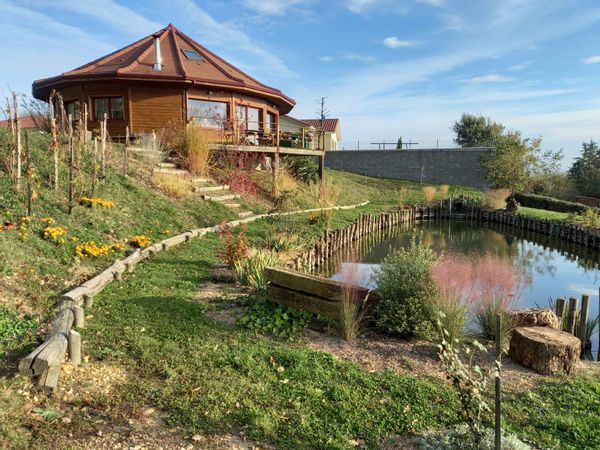 La maison ronde en bois