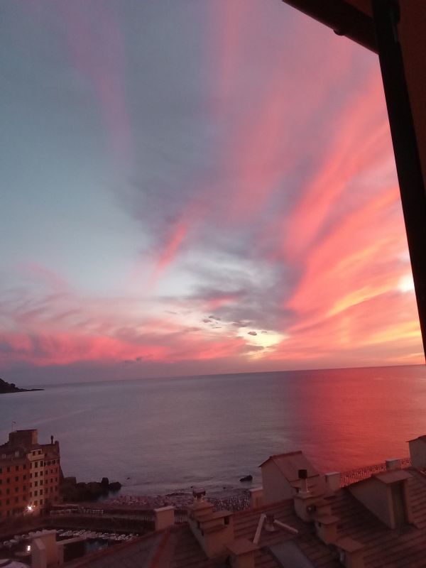 Apartment in Camogli with seaview