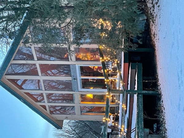 North Star Cabin, on the waters edge