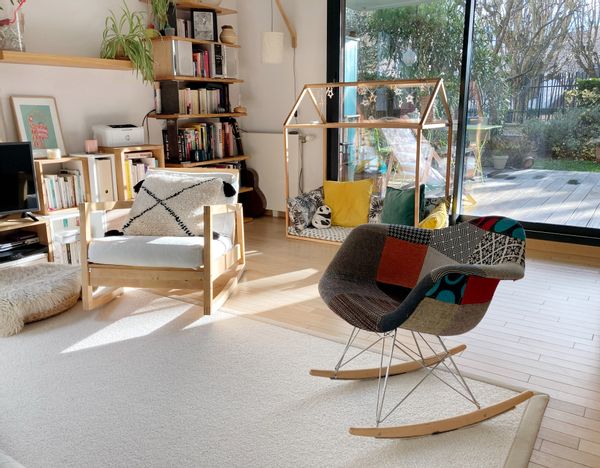 Appartement avec jardinet en pleine ville