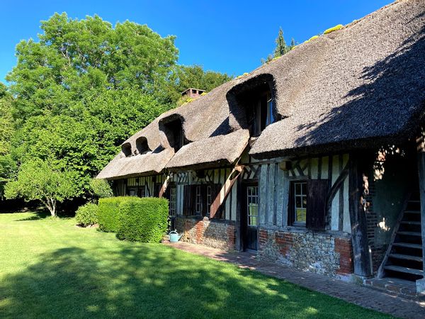 Notre chaumière en pleine nature