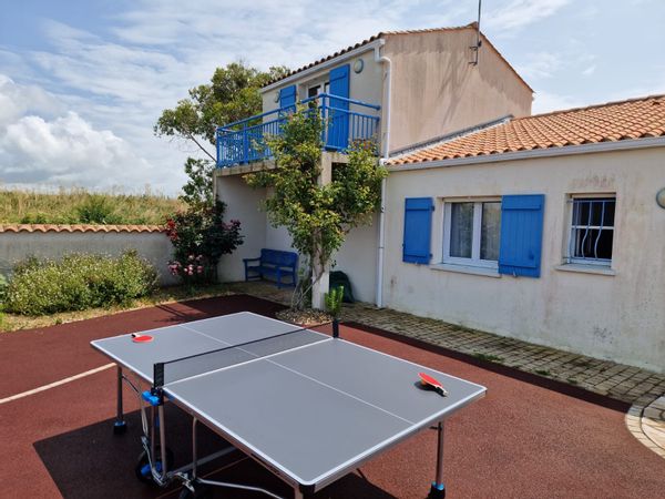 Maison de famille au bord de la mer