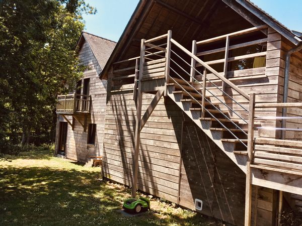 Le loft, nid tout en bois tout proche de la ria d'Etel