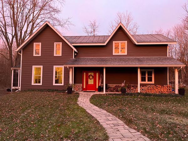 Rob and Maria's Home on Hambly Lake