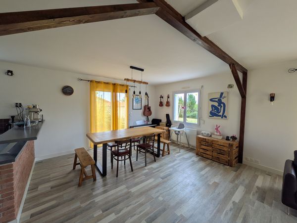 Maison familiale entre campagne et océan