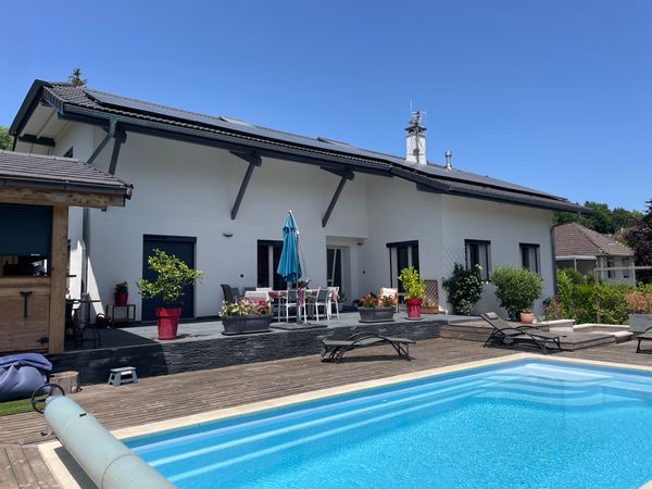 La maison de Marie et Laurent, face au Parmelan !