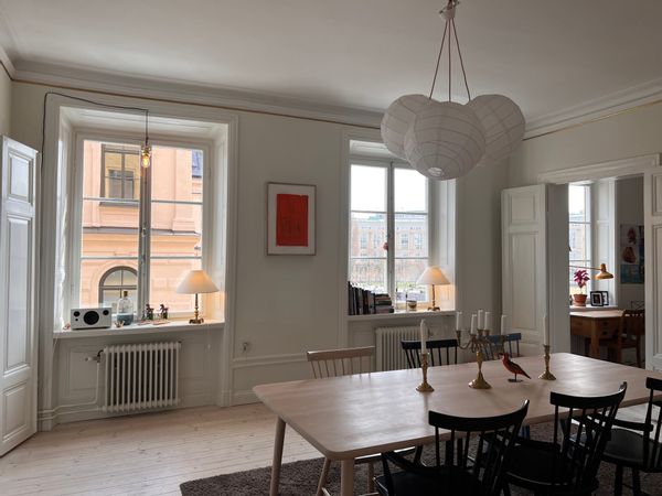 Södermalm center, occupied rest of summer