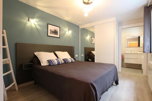 Chambre et salon pour 2 sur la Côte basque