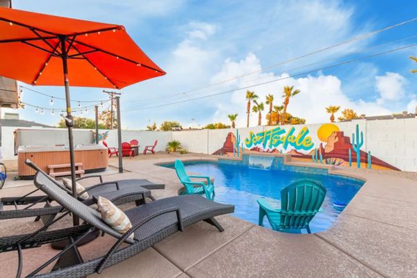 Old Town Scottsdale House w/ Heated Pool & Hot Tub