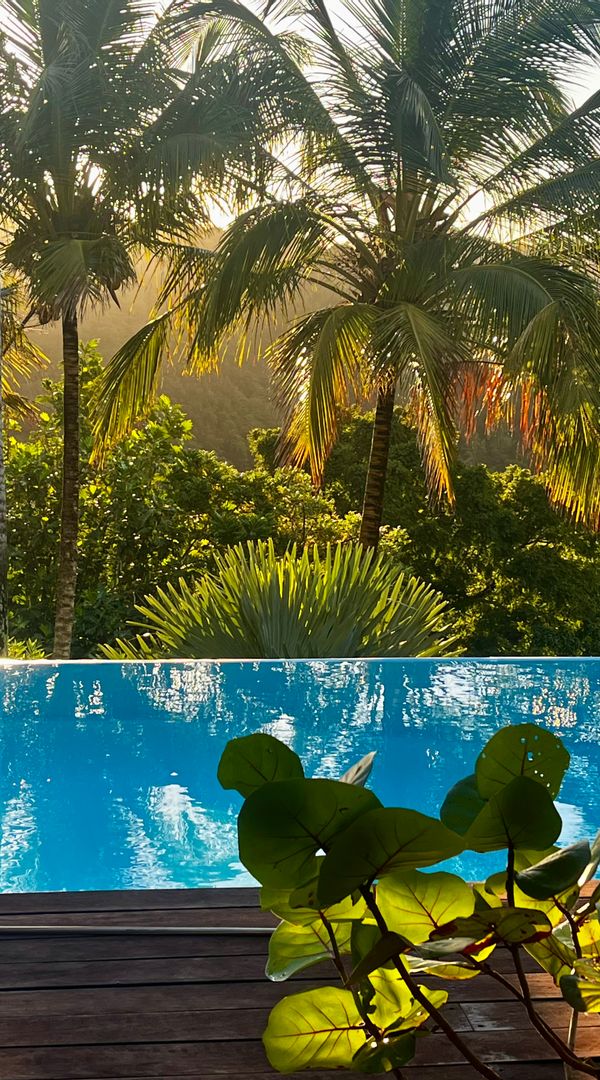 Villa créole en bois