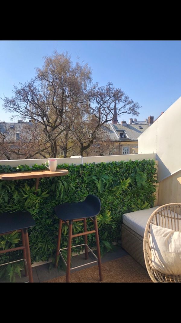 Urban penthouse with private roof terrace