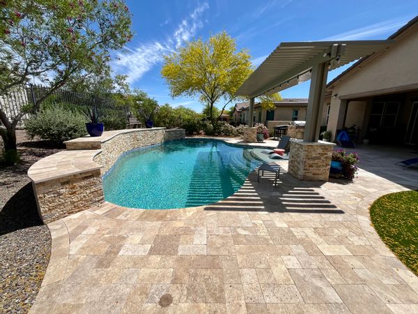 Linda's Desert Oasis nestled below the White Tank Mountains