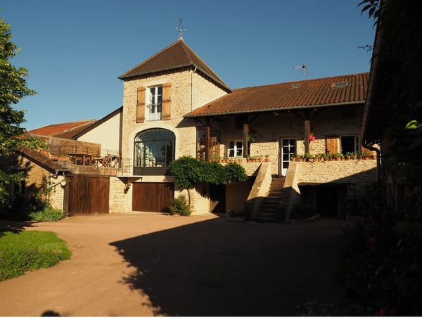 Maison mâconnaise en Bourgogne du Sud (France)