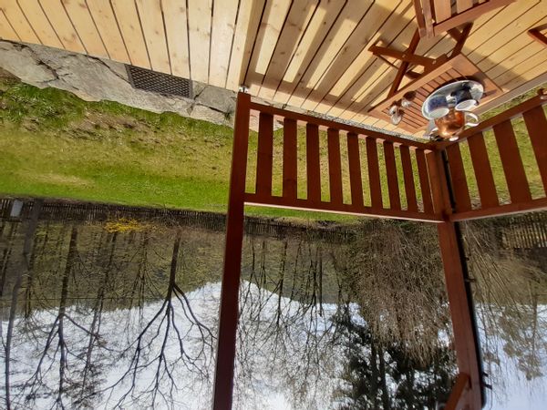 New cabin above Sázava River