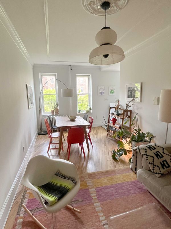 Perfect location. Near subway lines, Brooklyn's largest park & two vibrant neighborhoods.