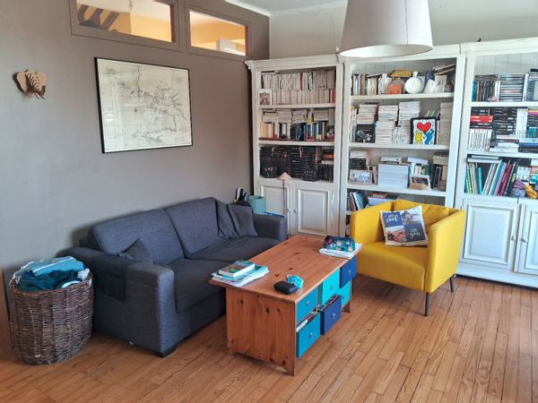 La maison de Gaëlle et Aurélien, Daoulas, Finistère, Bretagne.