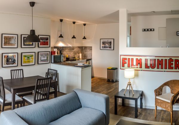 Appartement vintage pour 4 personnes au coeur de Bergerac. Calme et tranquillité assurés