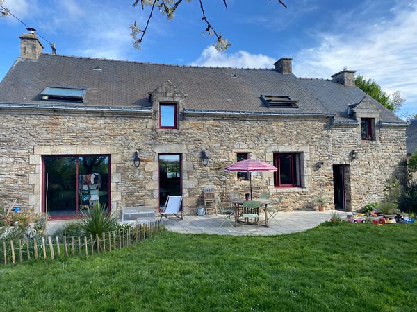 Typical house in South Brittany