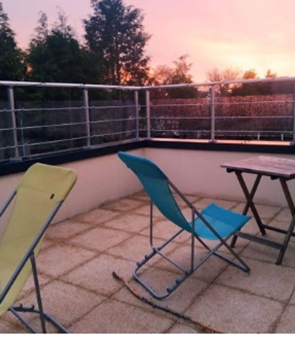 Deux chambres à l’étage dont une avec accès privatif au toit terrasse