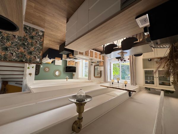 Maison en plein cœur du port de Sauzon unique avec jardin