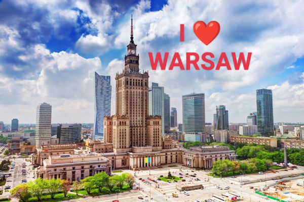 Hjem i Warszawa