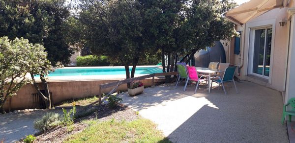 Maison en drôme provençale avec piscine