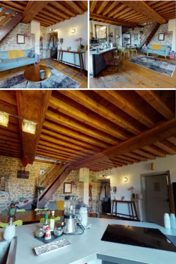 Duplexe dans un village des monts d'or