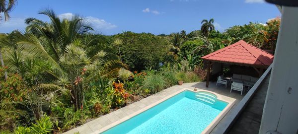 La maison de Nadia et didier,sainte rose Deshaies.