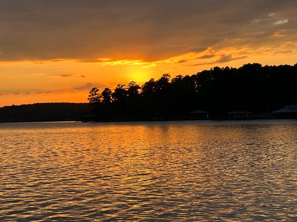Sunsets on Lake Sinclair